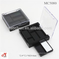 MC5080 Plastic empty eye shadow palette with mirror